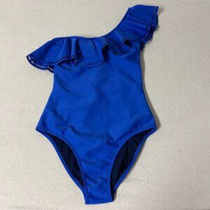 Mouille Swimsuit Womens US 6 Blue One Piece